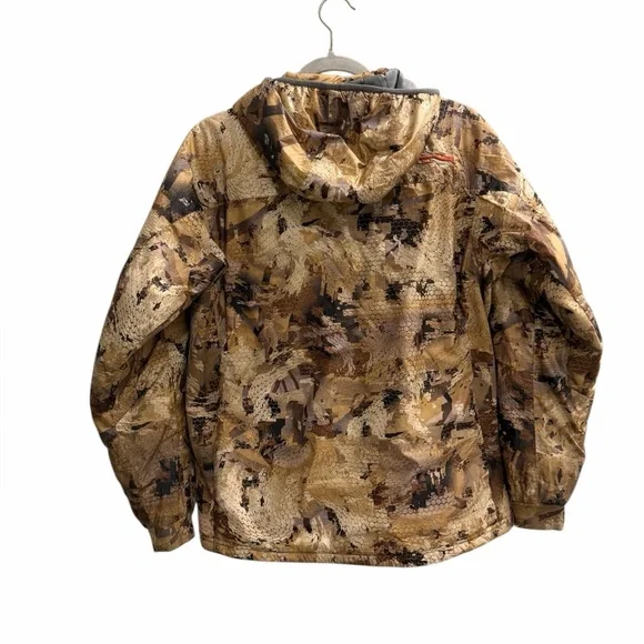 SITKA Camo Puffer Jacket Size Medium